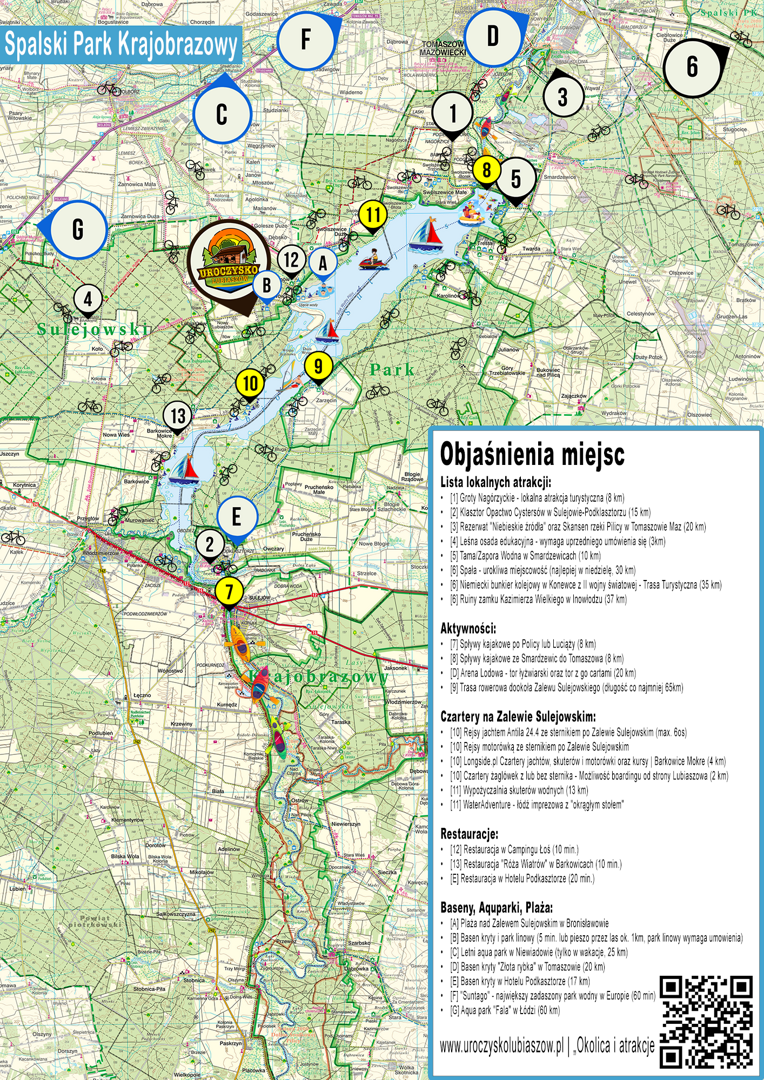 Mapa atrakcji